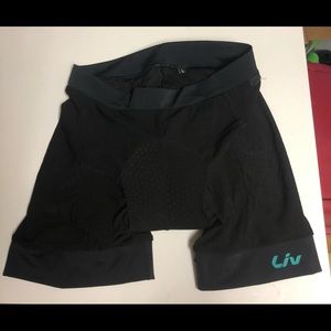 Liv cycling padded shorts. Base layer